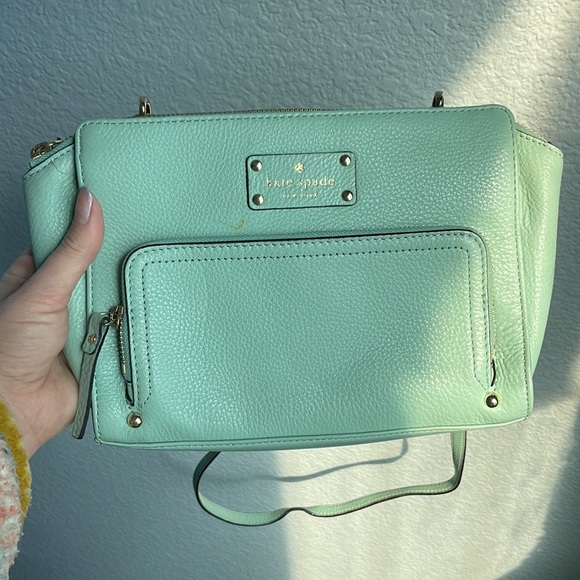 Kate Spade Light Blue Crossbody NWOT - Picture 3 of 11